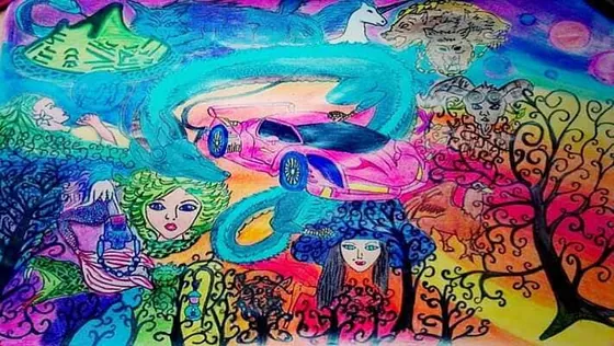 Dibujo de Edgar Pablo Huaman