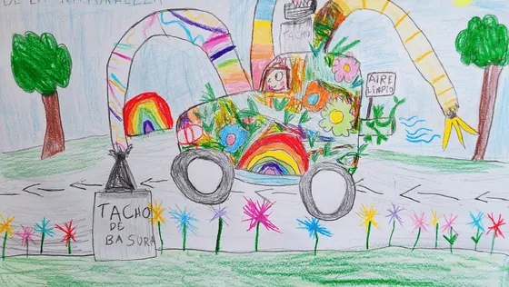 Dibujo de Camila Sabeli Obregón Cayhualla