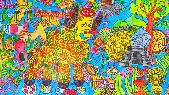 Dibujo de Alejandro Casella Olarte