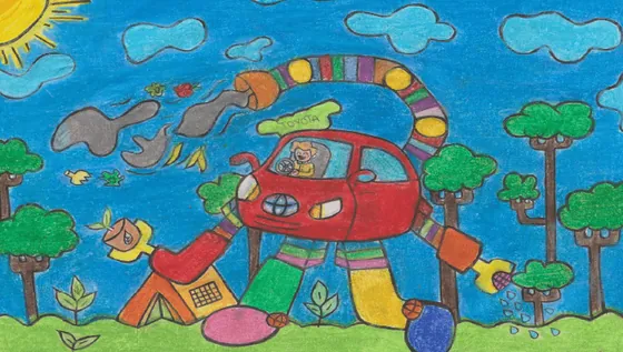 Dibujo de Leandro Mechan Cristobal