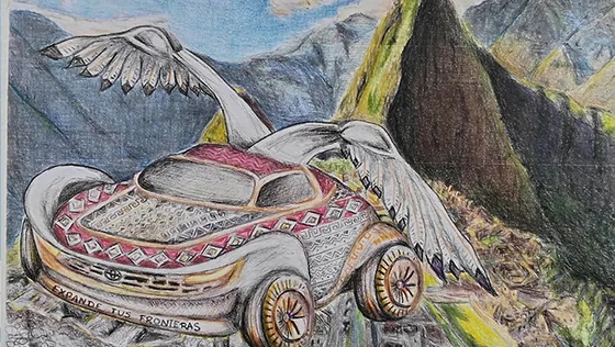 Dibujo de Abigail Córdova