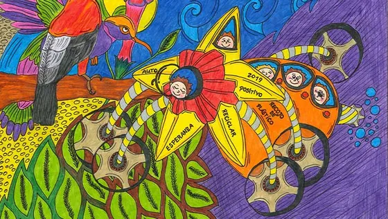 Dibujo de Joaquín Pelaez Vidal