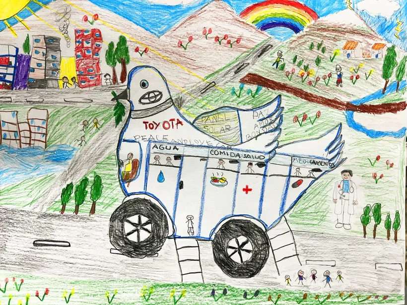 Dibujo de Hector Quispe Galindo