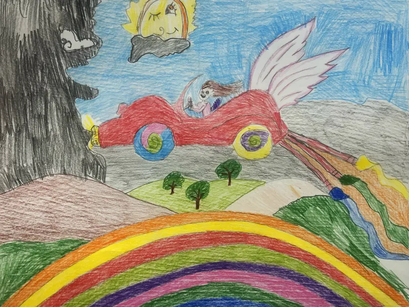 Dibujo de Brithany Aquino Chambi