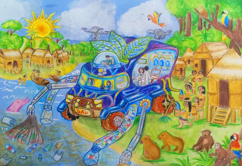 Dibujo de Lorena Gonzales Blas
