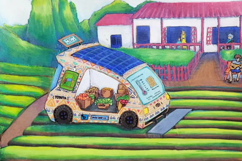 Dibujo de Anjheli Farroñay Sánchez