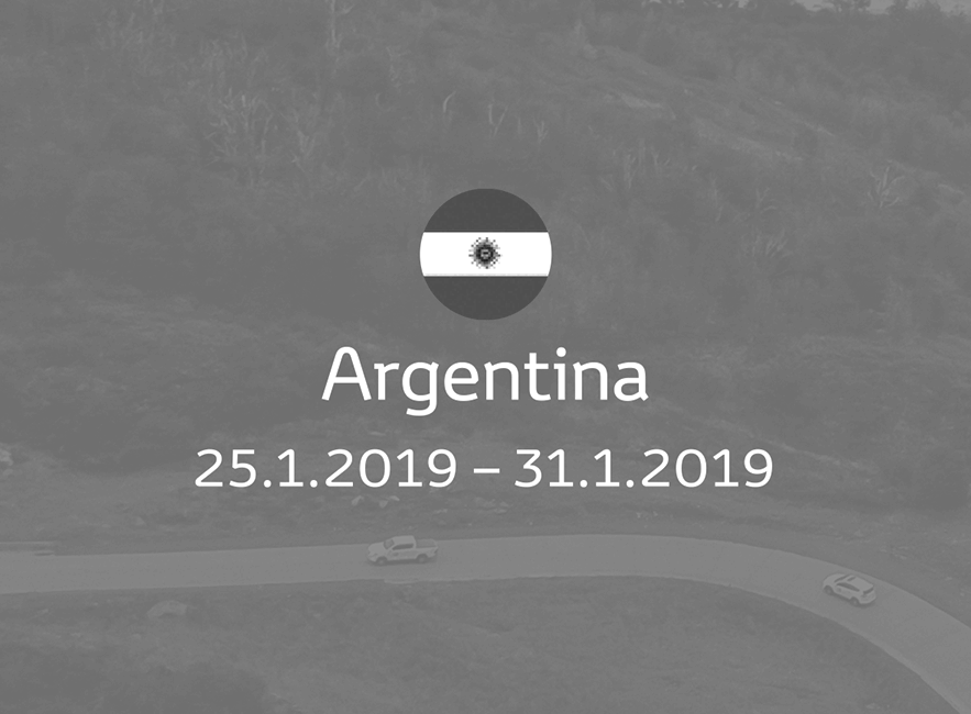 Argentina 25.1.2019 – 31.1.2019