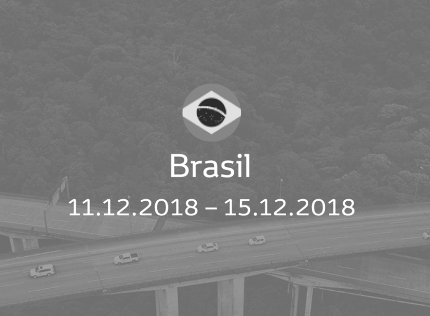  Brasil 11.12.2018 –  15.12.2018
