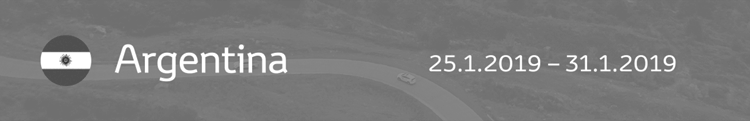  Argentina 25.1.2019 – 31.1.2019