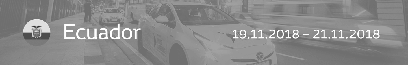  Ecuador 19.11.2018 – 21.11.2018