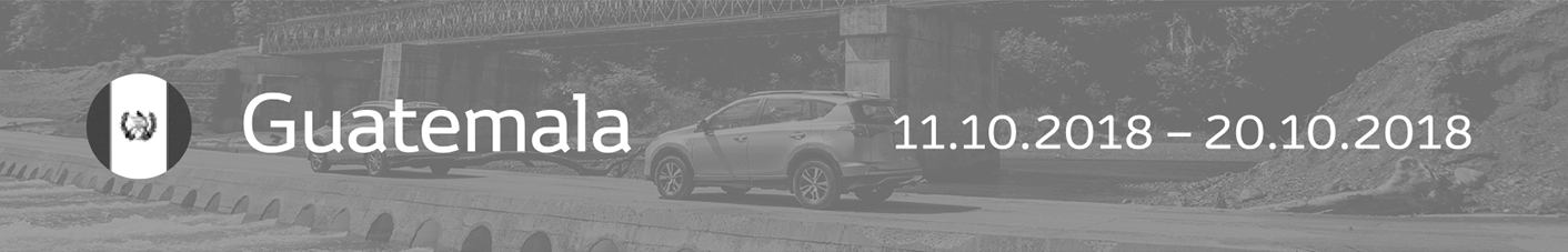  Guatemala 11.10.2018 – 20.10.2018
