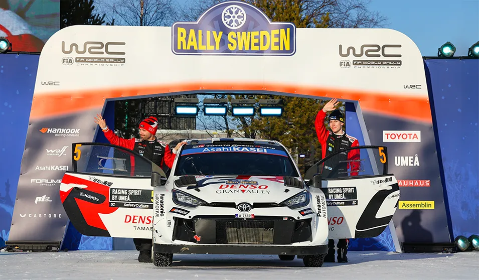 Rally Suecia WRC: Victoria histórica de Toyota Gazoo Racing