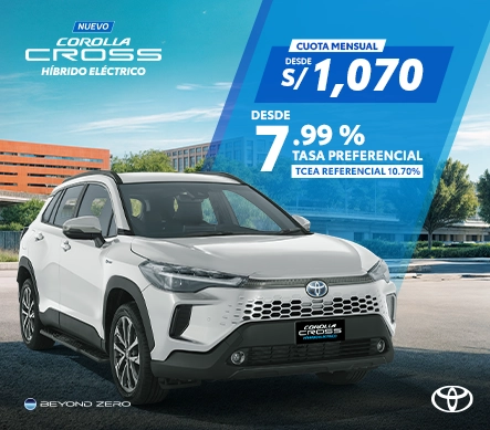 COROLLA CROSS HÍBRIDO