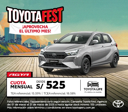AGYA TOYOTAFEST MARZO 2025