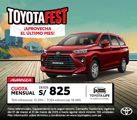 AVANZA TOYOTAFEST MARZO 2025