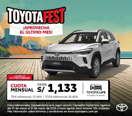 COROLLA CROSS TOYOTAFEST MARZO 2025