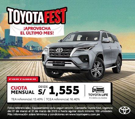 FORTUNER TOYOTAFEST MARZO 2025