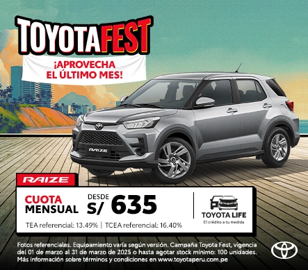 RAIZE TOYOTAFEST MARZO 2025