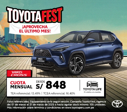 YARIS CROSS TOYOTAFEST MARZO 2025