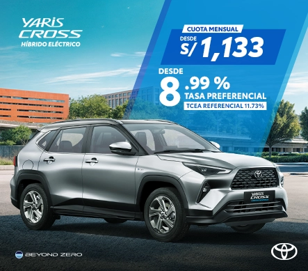 YARIS CROSS HÍBRIDO