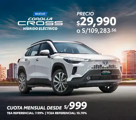COROLLA CROSS HÍBRIDO