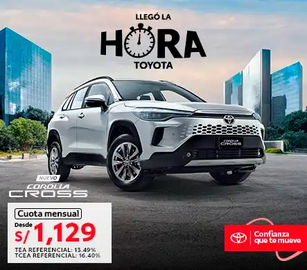COROLLA CROSS MAYO 2025