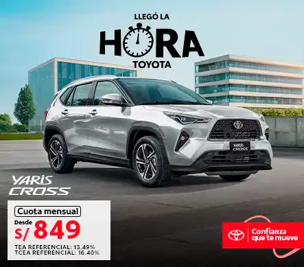 YARIS CROSS MAYO 2025