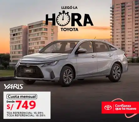 YARIS SEDÁN MAYO 2025
