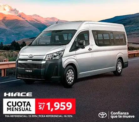 HIACE JUNIO 2025