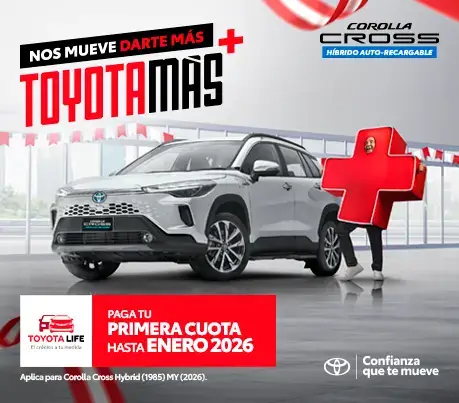 COROLLA CROSS HIBRIDO JULIO 2025