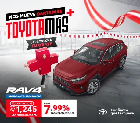 RAV4 HÍBRIDO JULIO 2025
