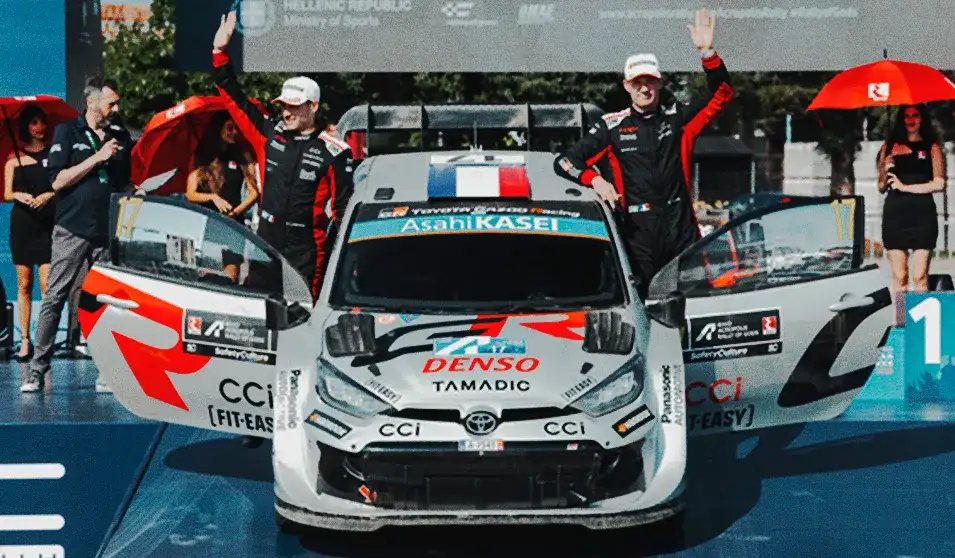 Tänak se lleva el Rally Acrópolis; Ogier asegura podio para Toyota GAZOO Racing