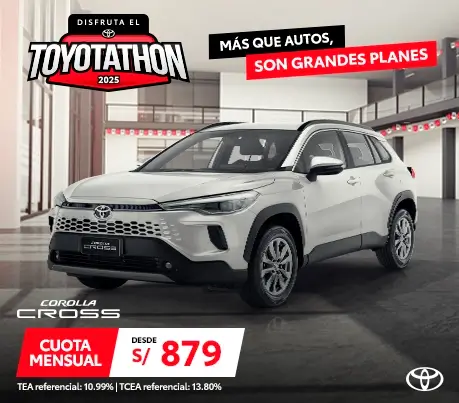 COROLLA CROSS NOVIEMBRE 2025