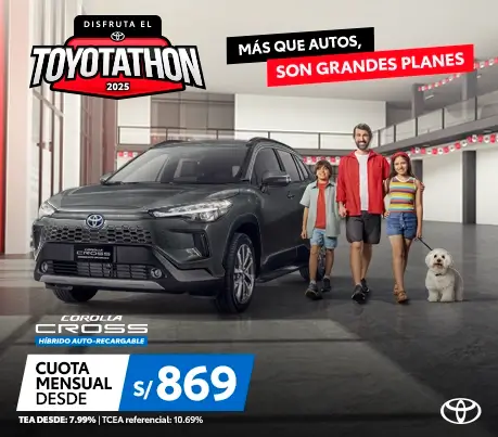 COROLLA CROSS HIBRIDO NOVIEMBRE 2025