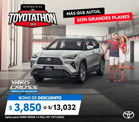 YARIS CROSS HÍBRIDO NOVIEMBRE 2025