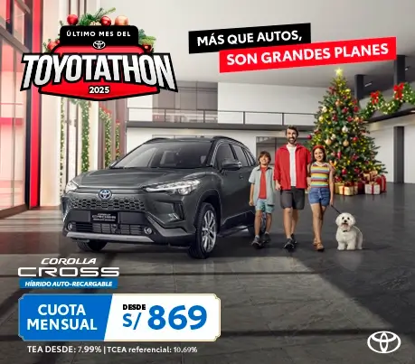 COROLLA CROSS HIBRIDO DICIEMBRE 2025