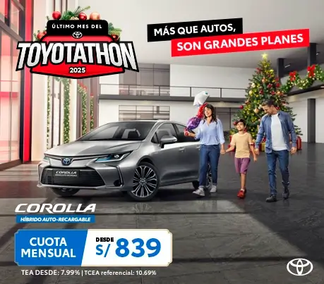 COROLLA HIBRIDO DICIEMBRE 2025
