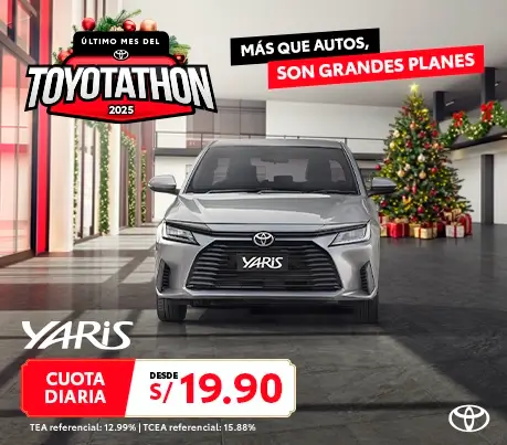 YARIS SEDÁN DICIEMBRE 2025