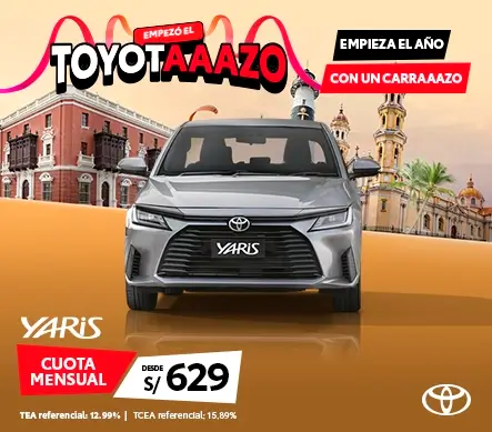 YARIS SEDÁN ENERO 2026