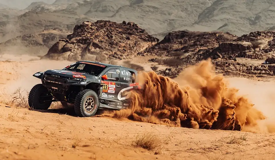 El Team TGR W2RC rugió en el Rally Dakar 2026