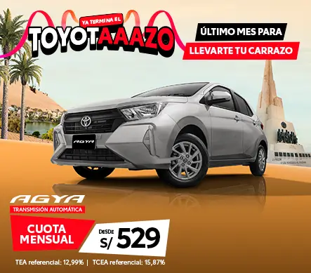 AGYA MARZO TRANSMISION 2026