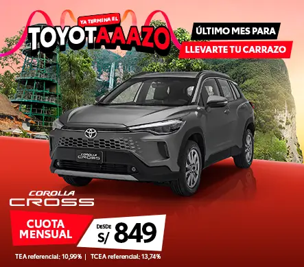 COROLLA CROSS MARZO 2026