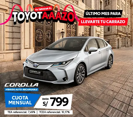 COROLLA HIBRIDO MARZO 2026