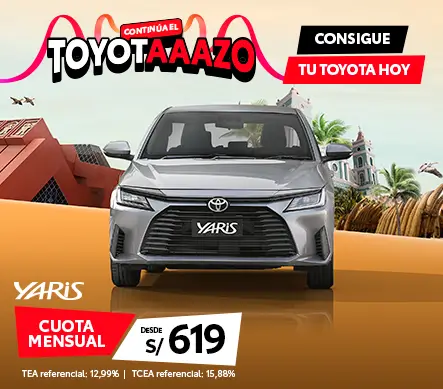 YARIS SEDÁN FEBRERO 2026