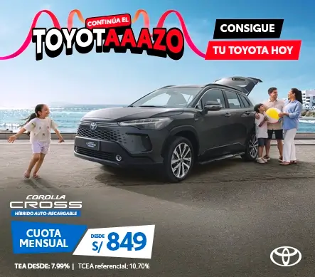 COROLLA CROSS HIBRIDO FEBRERO 2026