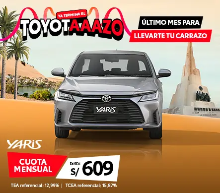 YARIS SEDÁN MARZO 2026