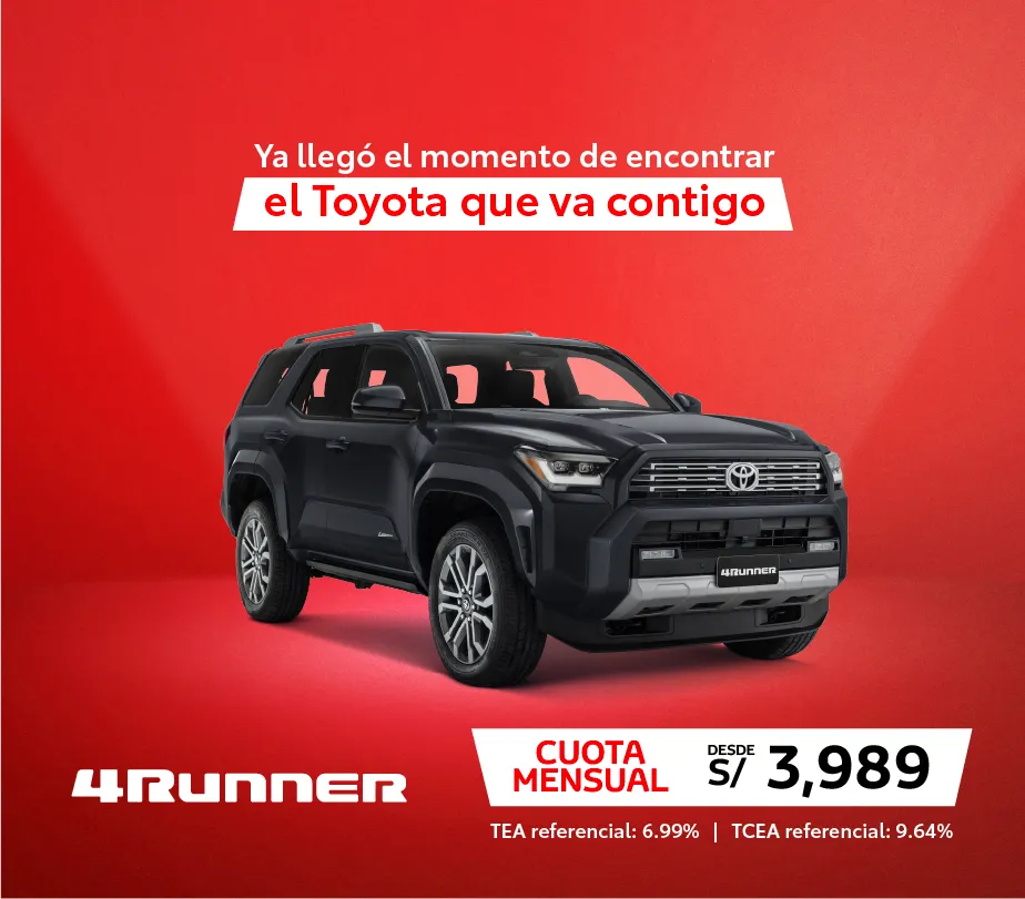 4RUNNER ABRIL 2026