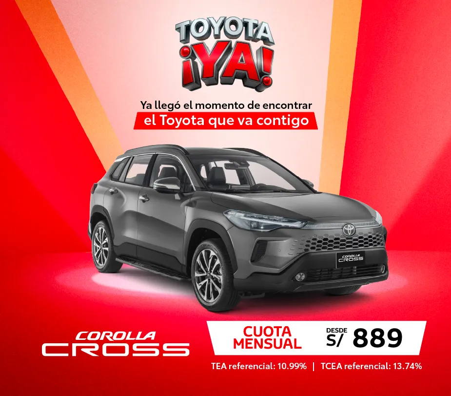 COROLLA CROSS ABRIL 2026