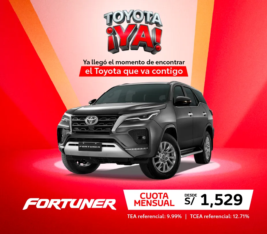FORTUNER ABRIL 2026