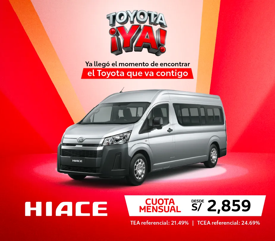 HIACE ABRIL 2026
